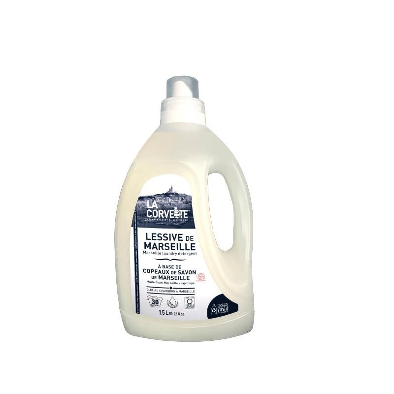 DETERGENTE LÍQUIDO JABÓN MARSELLA 1.5L LA CORVETE
