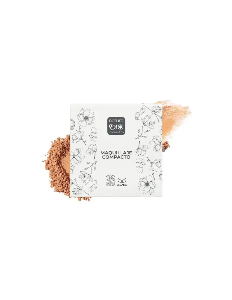 MAQUILLAJE POLVO COMPACTO 01 ARENA NATURABIO
