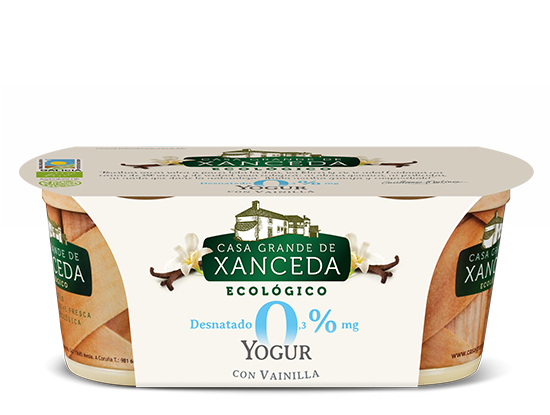 YOGUR VAINILLA 0,3% M.G. 2X125G CASA XANCEDA