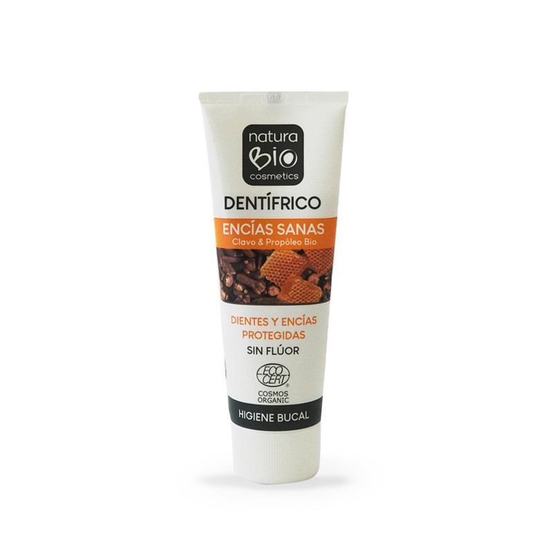 DENTÍFRICO ENCÍAS SANAS PROPÓLEO & CLAVO 75ML NATURABIO