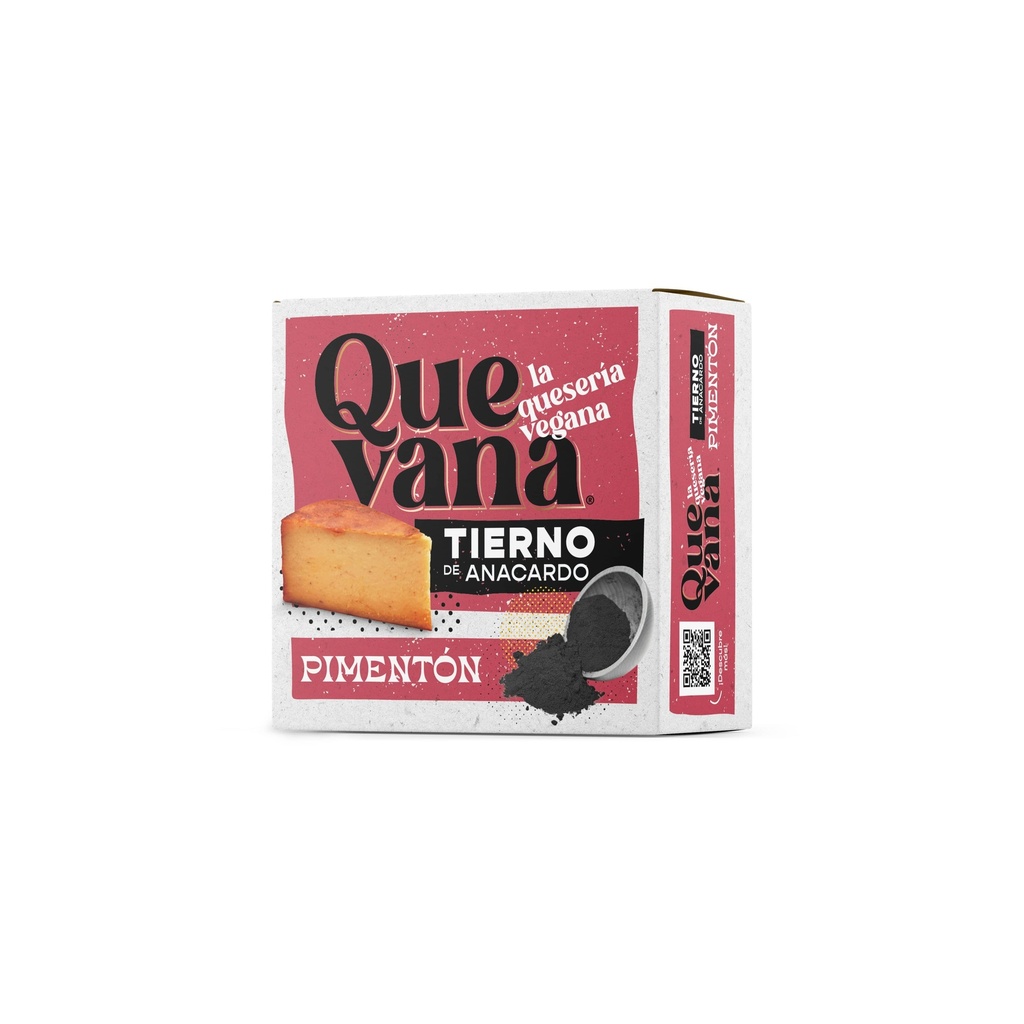 QUESO VEGANO PIMENTÓN 180G QUEVANA