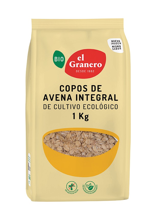 COPOS DE AVENA INTEGRAL 1K GRANERO