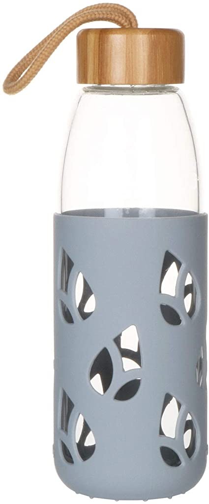 BOTELLA NOMAD GRIS CON FUNDA DE SILICONA 550ML PEBBLY