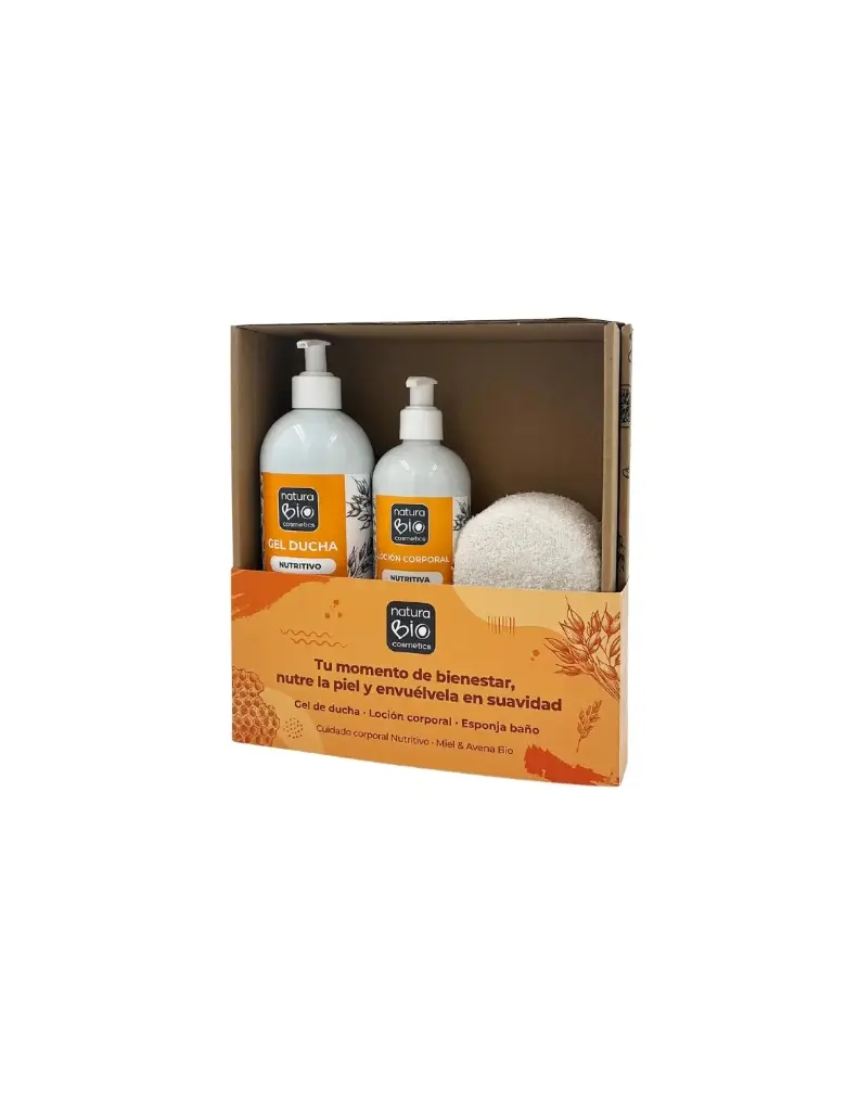 CAJA REGALO CUIDADO CORPORAL NUTRITIVO NATURABIO