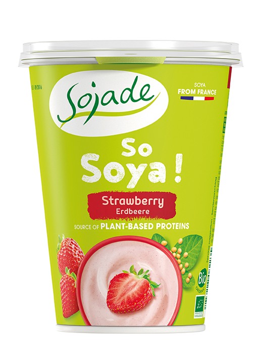 YOGUR DE SOJA FRESA 400G SOJADE
