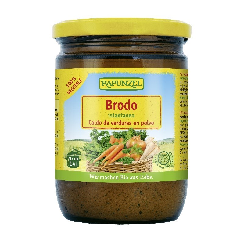 CALDO VERDURAS POLVO 250G RAPUNZEL