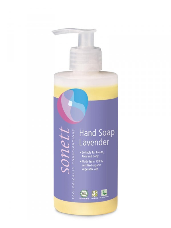 JABÓN MANOS LAVANDA DISPENSADOR 300ML SONETT