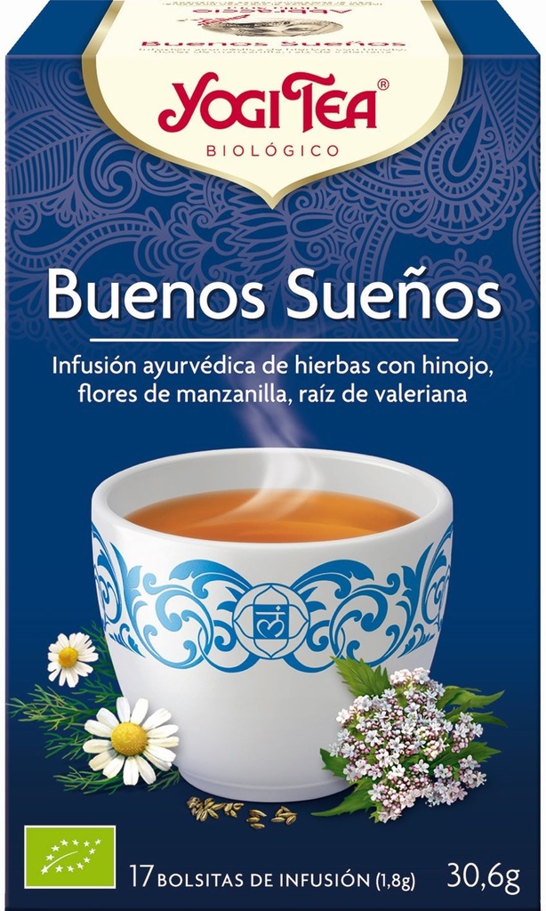 INFUSIÓN BUENOS SUEÑOS 17UD YOGI TEA