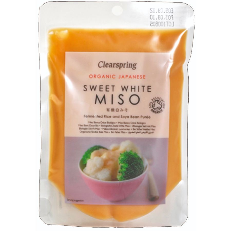 SHIRO MISO BLANCO DULCE PASTEURIZADO 250G CLEARSPRING