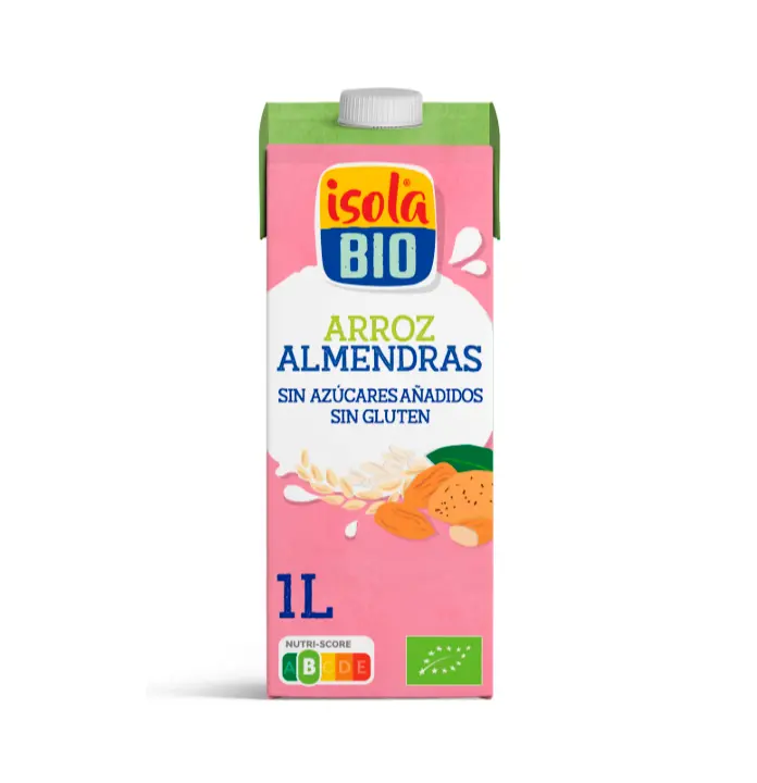 BEBIDA ARROZ Y ALMENDRAS BIO 1L ISOLA BIO