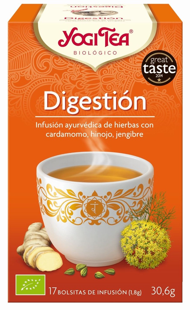 INFUSIÓN DIGESTIÓN 17UD YOGI TEA