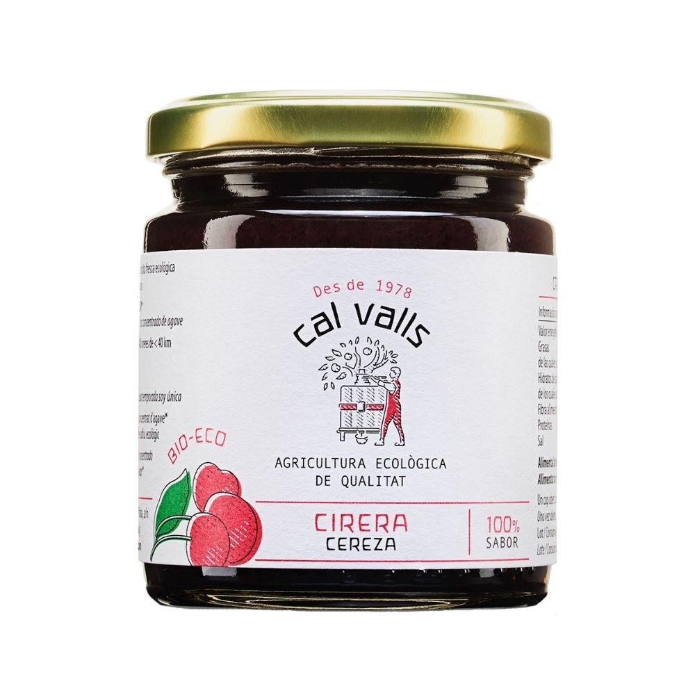 MERMELADA DE CEREZA 240G CAL VALLS
