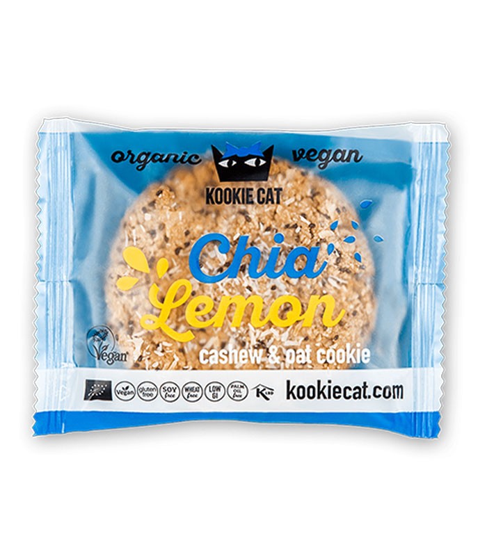 GALLETA CHIA&LEMON 50G KOOKIECAT