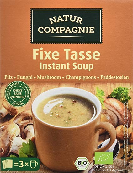 SOPA INSTANTANEA DE CHAMPIÑON BIO 3X17G NATUR COMPAGNIE