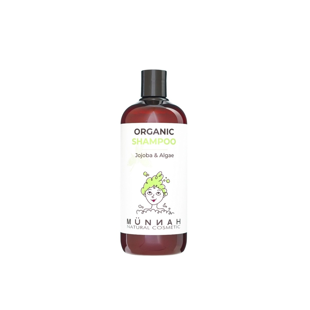 CHAMPÚ JOJOBA Y ALGAS 250ML BIO MUNNAH