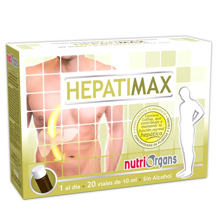 HEPATIMAX 20VIALES NUTRIORGANS