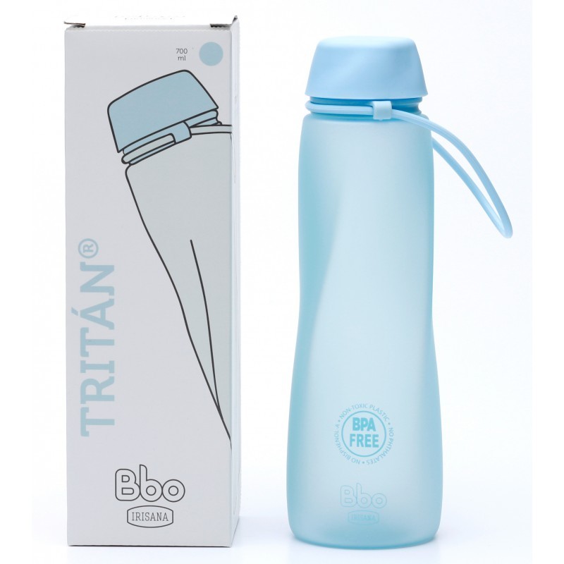 BOTELLA TRITAN 550ML AZUL IRISANA