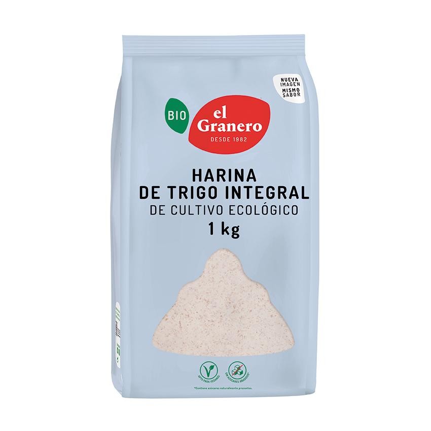 HARINA DE TRIGO BIO 1KG EL GRANERO