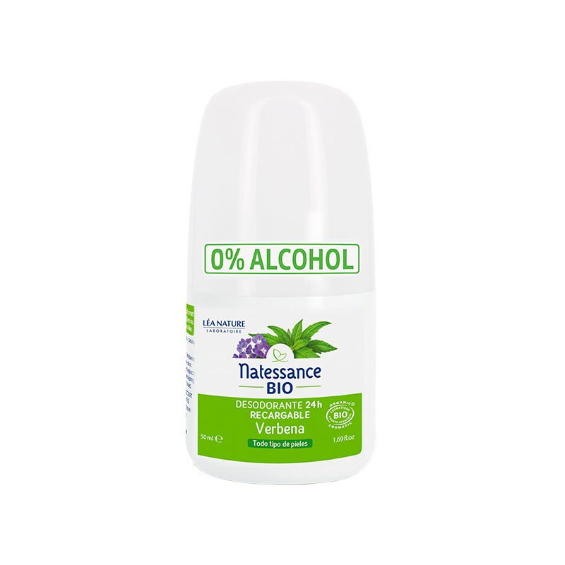 DESODORANTE RECARGABLE VERBENA 50 ML NATESSANCE