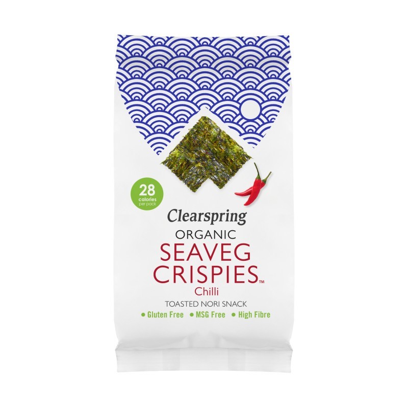 SNACK ALGA NORI CHILI 4G CLEARSPRING