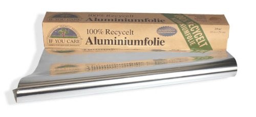 PAPEL ALUMINIO 100% RECICLADO 10M IF YOU CARE