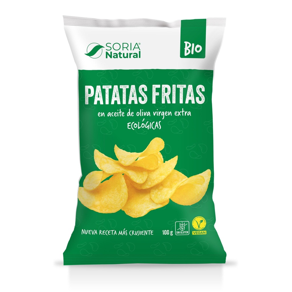 PATATAS FRITAS 100G SORIA NATURAL