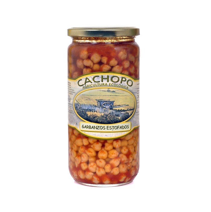 GARBANZOS ESTOFADOS 700G CACHOPO