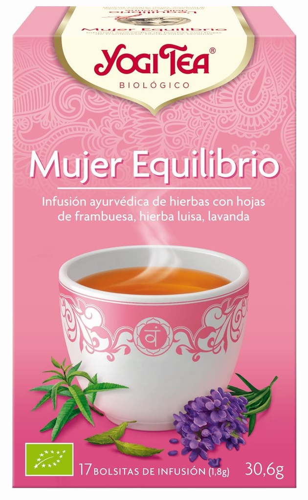INFUSIÓN MUJER EQUILIBRIO 17UD 30,6G YOGI TEA