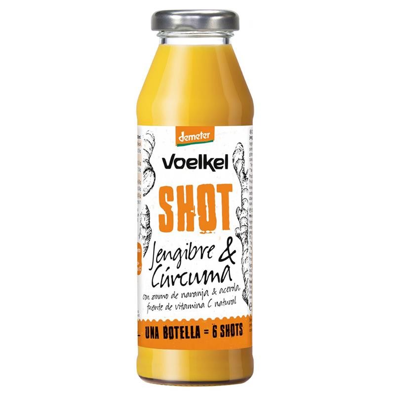 SHOT JENGIBRE Y CÚRCUMA 280ML VOELKEL