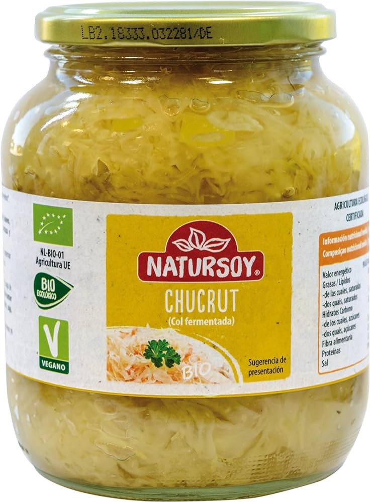 CHUCRUT 680G NATURSOY