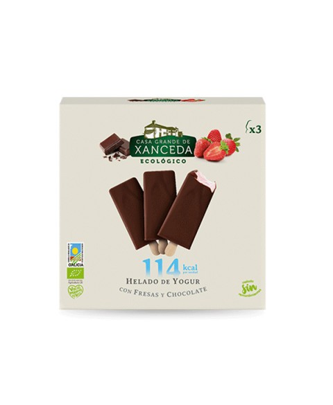 HELADO BOMBON FRESA 3x85ML CASA XANCEDA