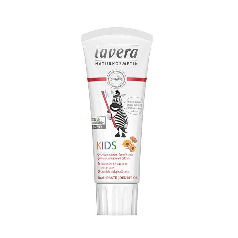 DENTÍFRICO NIÑOS SIN FLÚOR 75ML LAVERA