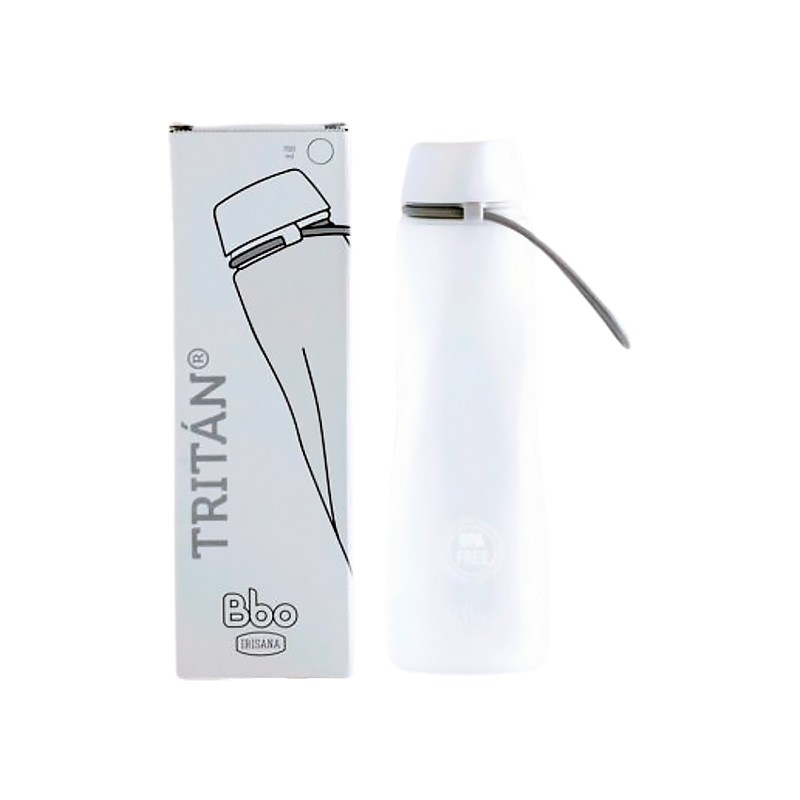 BOTELLA TRITAN 550ML BLANCO IRISANA