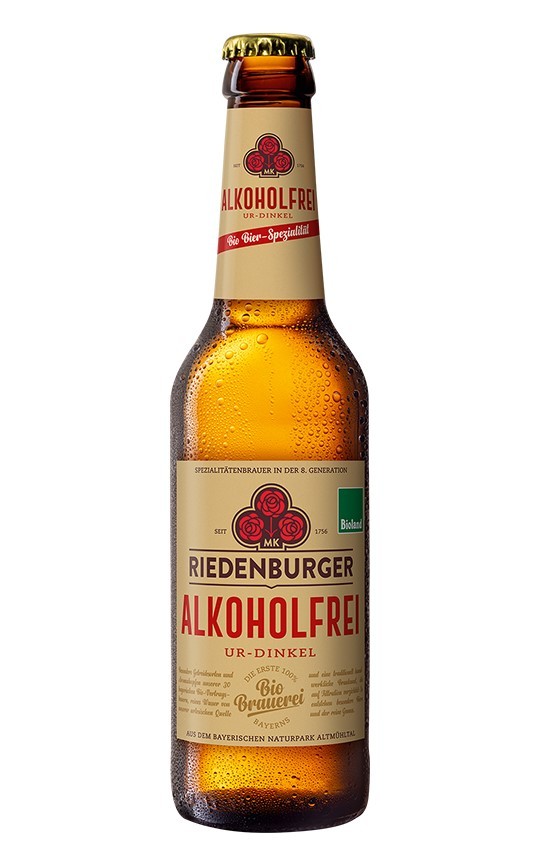CERVEZA DE ESPELTA SIN ALCOHOL 33CL RIEDENBURGUER