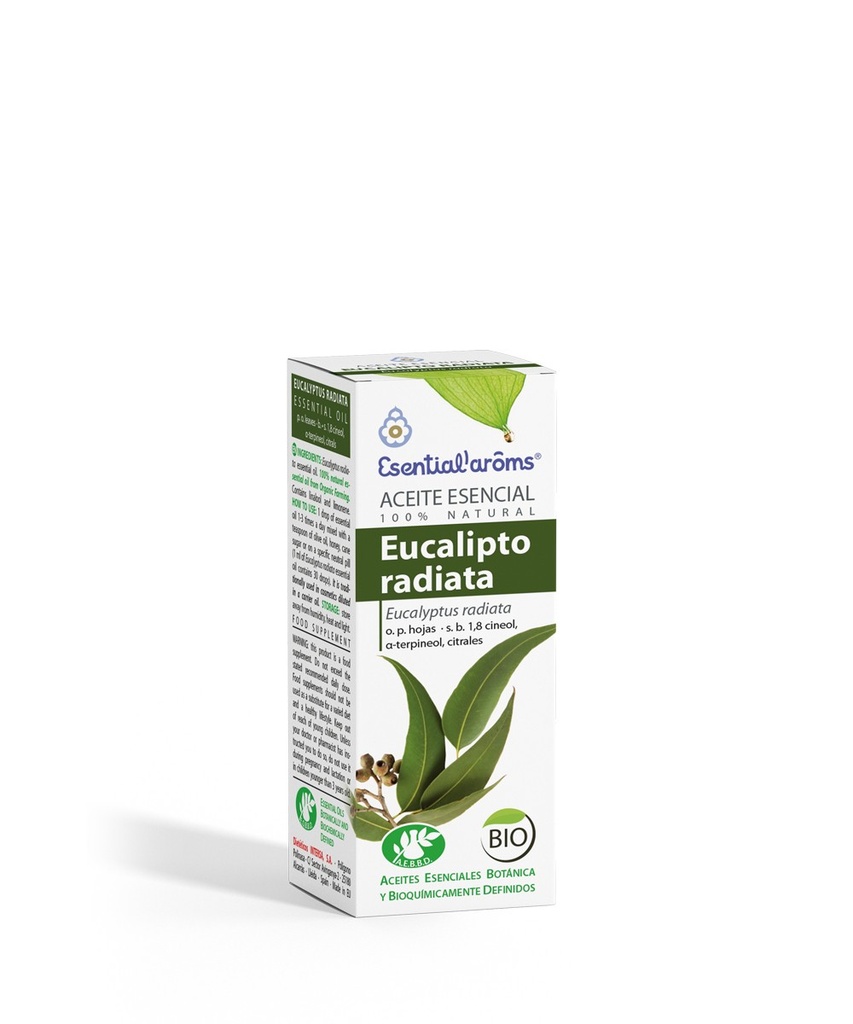ACEITE ESENCIAL EUCALIPTO-RADIATA 10ML ESENTIAL AROMS