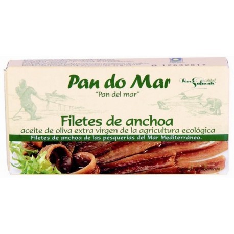 ANCHOAS ACEITE OLIVA 30G PAN DO MAR