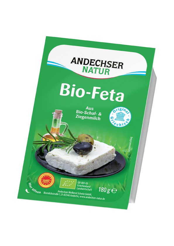 QUESO FETA 180G ANDECHSER