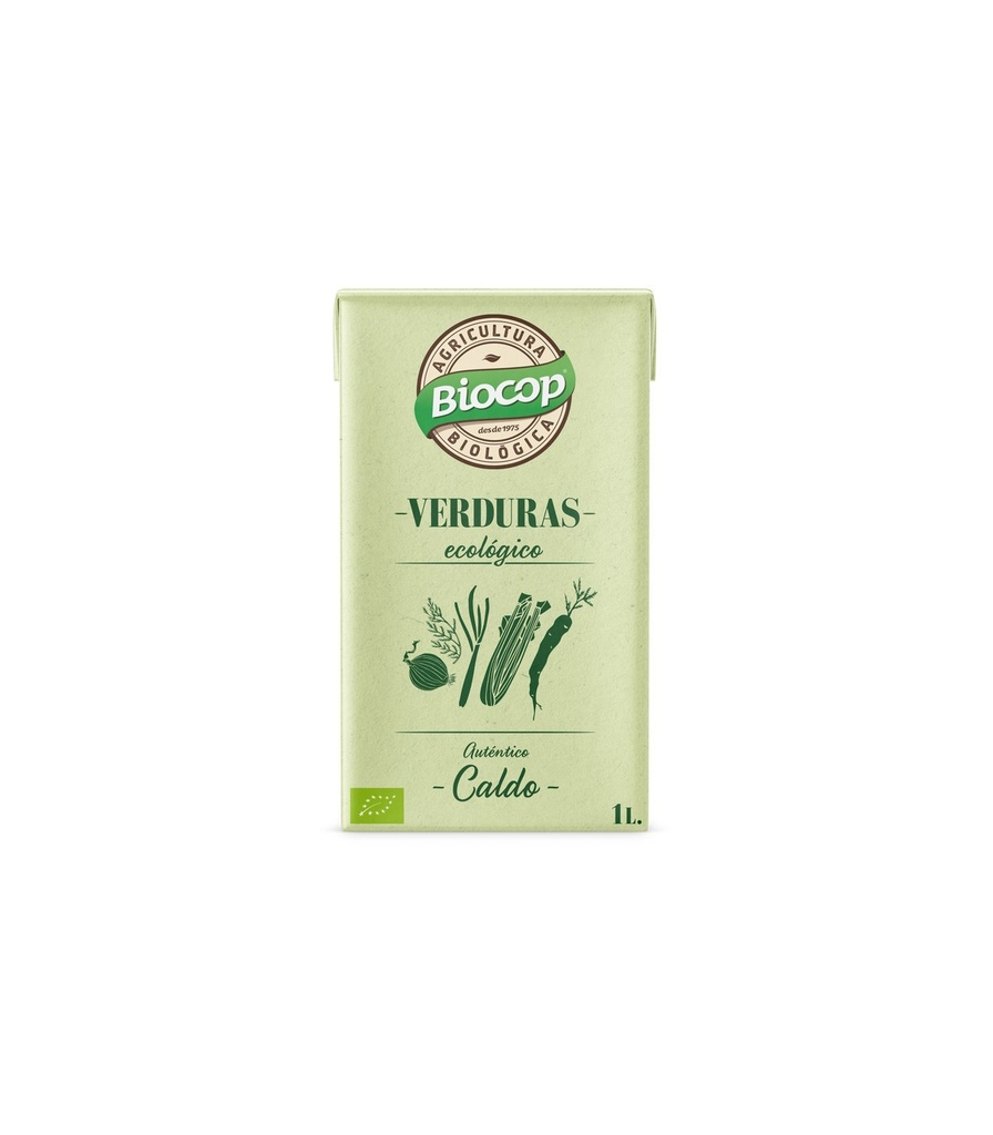 CALDO DE VERDURAS TETRA BRICK 1 L BIOCOP