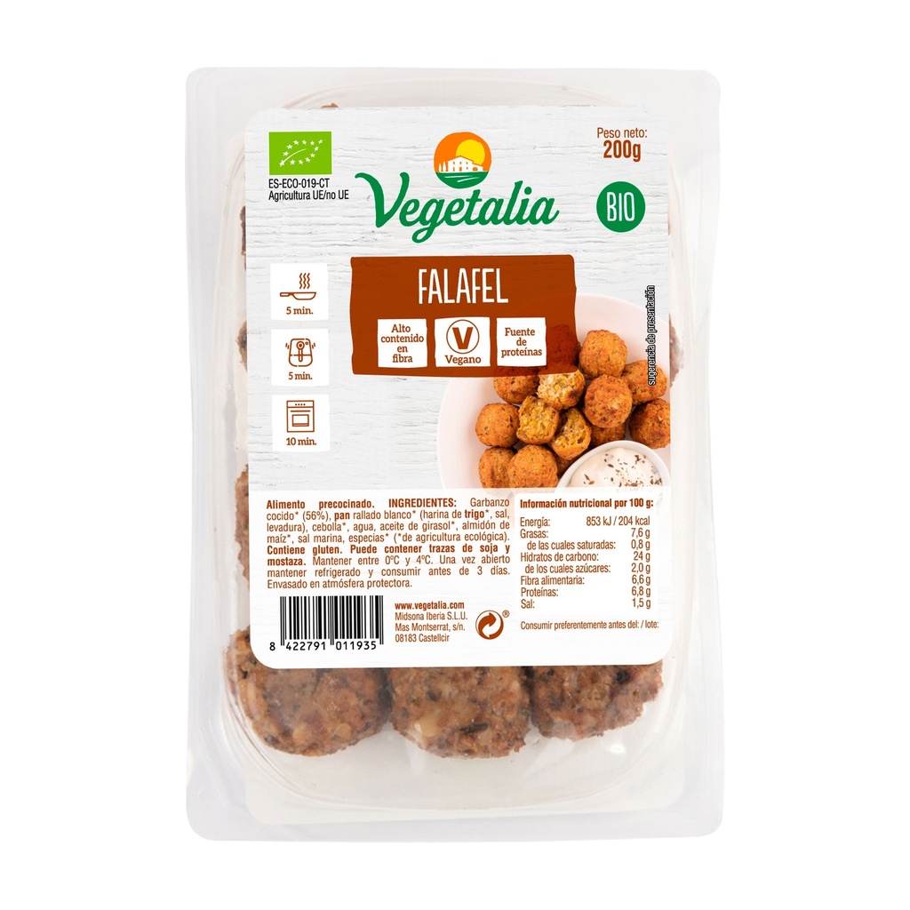 FALAFEL ORIGINAL 200G VEGETALIA