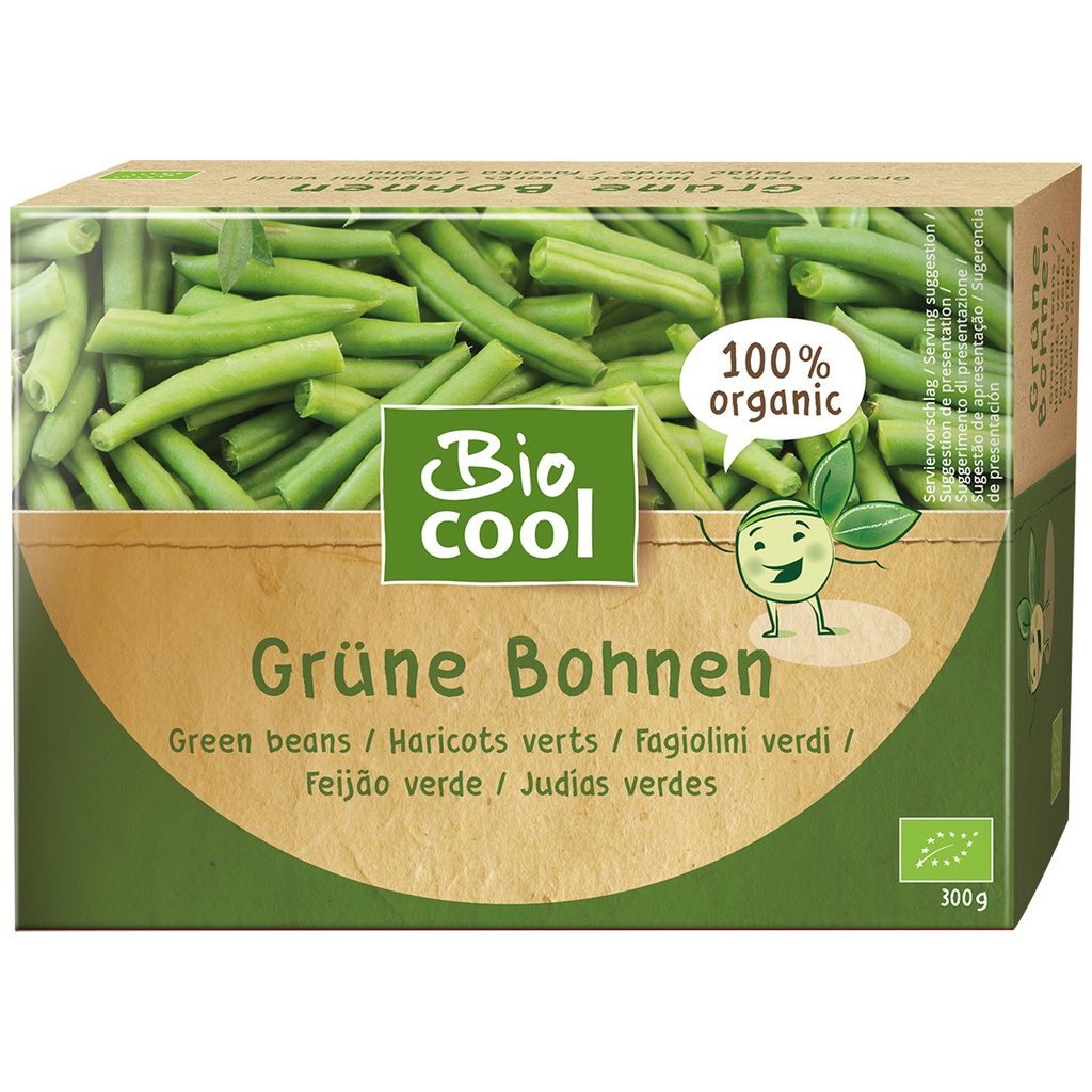 JUDÍAS VERDES CONGELADAS 300G BIOCOOL