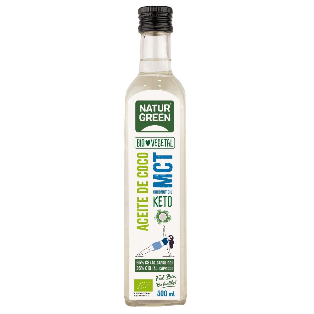 ACEITE DE COCO MCT BIO 500ML NATURGREEN