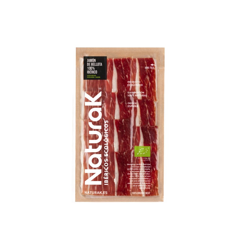 JAMÓN DE BELLOTA 100% IBÉRICO ECO 70G NATURAK