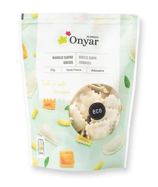 RAVIOLIS 4 QUESOS 250G ONYAR