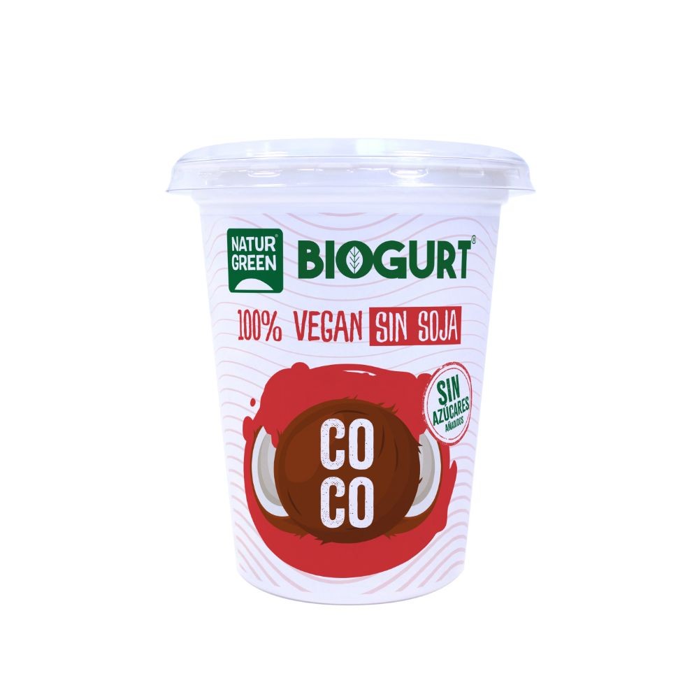 YOGUR COCO NATURAL BIOGURT 400G NATURGREEN