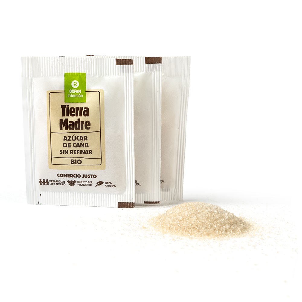 AZUCARILLOS BIO 5G CAJA DE 1000 UD INTERMON TIERRA