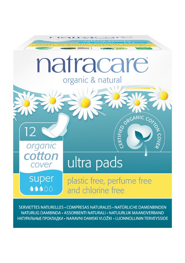 COMPRESA SUPER ALAS 12UD NATRACARE