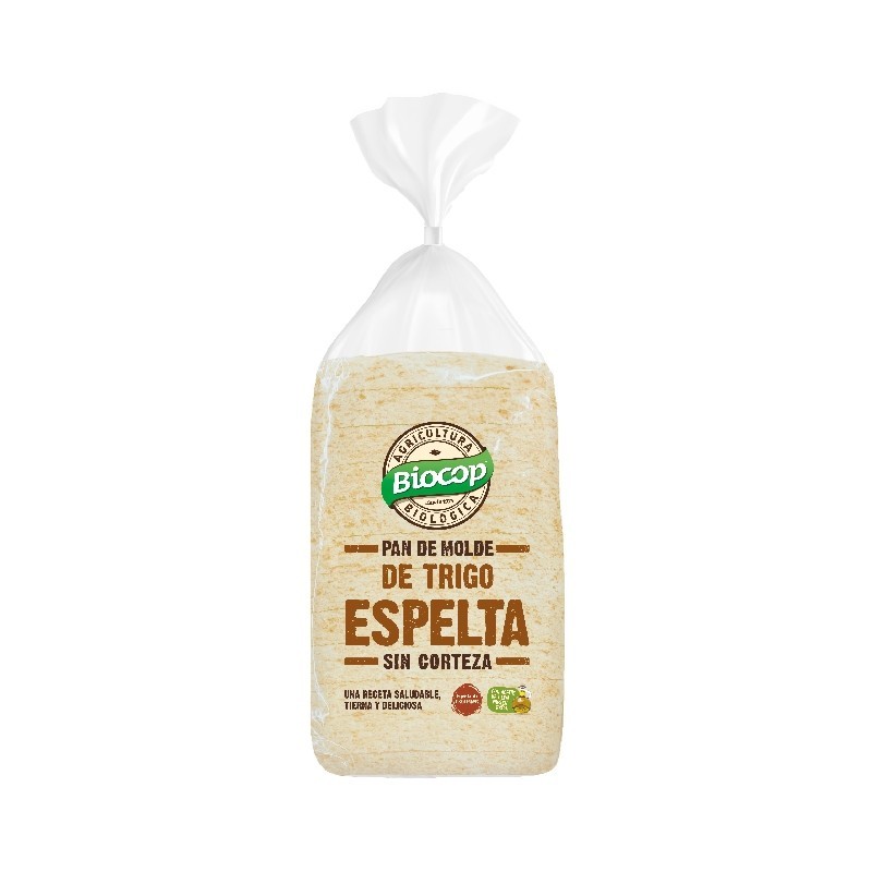 PAN MOLDE TRIGO ESPELTA SIN CORTEZA 300G BIOCOP