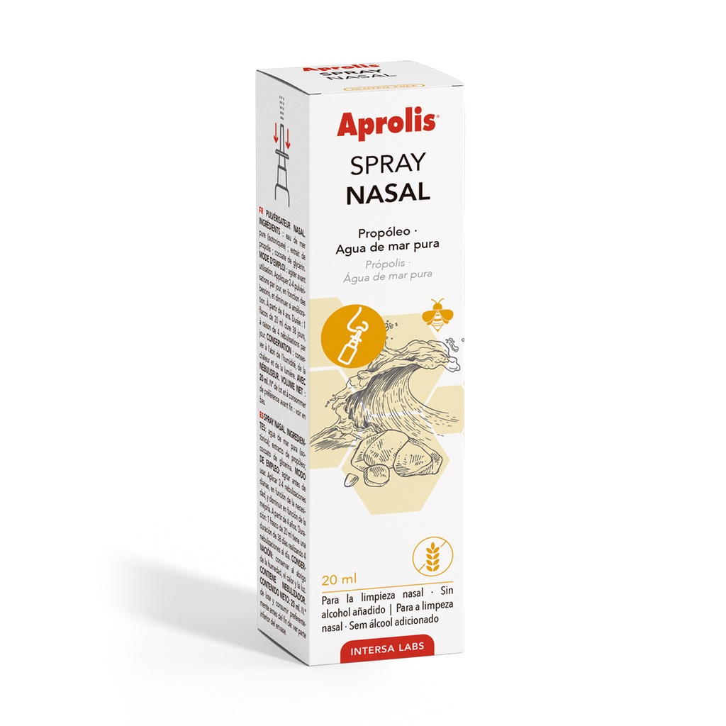SPRAY NASAL AGUA DE MAR+PROPOLEO 20ML D.INTERSA
