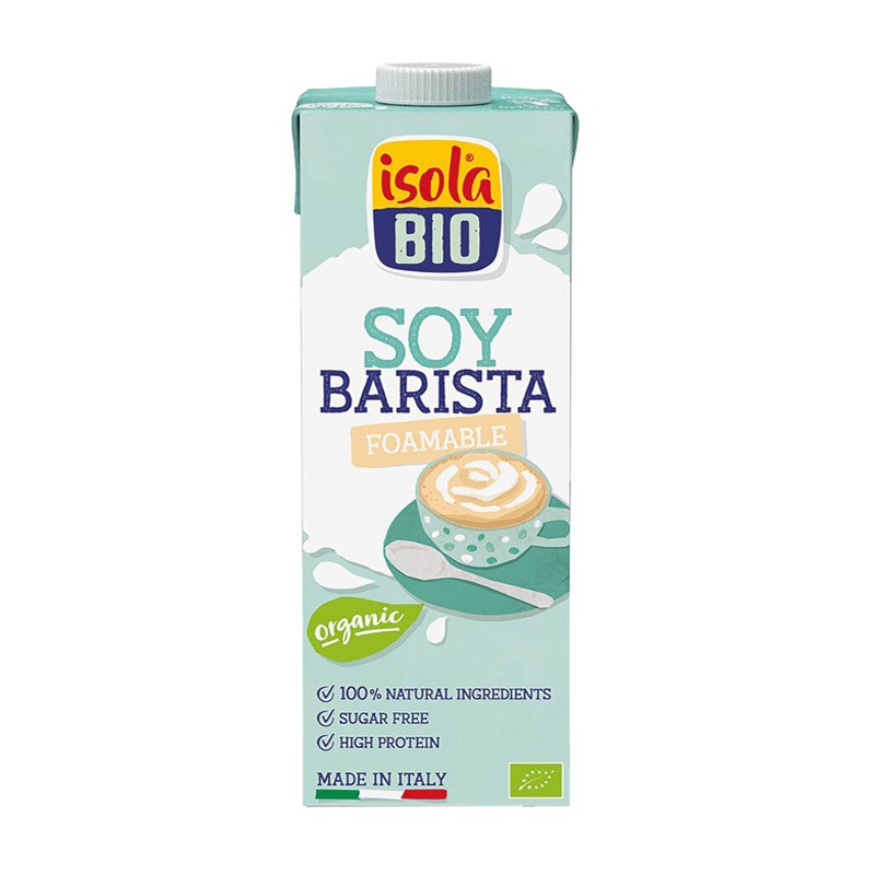 BEBIDA DE SOJA BARISTA 1L ISOLA BIO