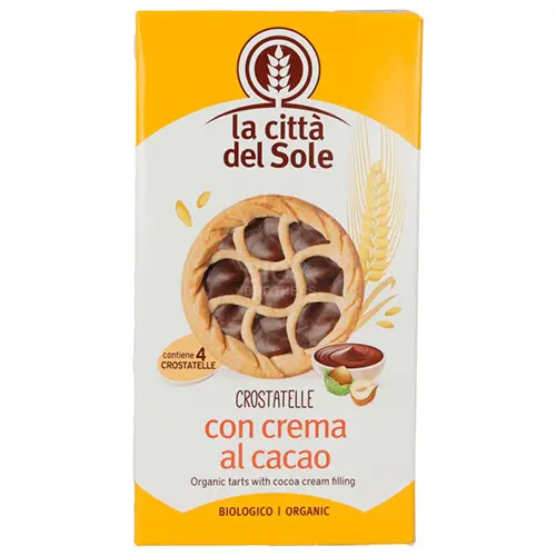 TARTALETA CACAO 4x36G LA CITTA DEL SOLE